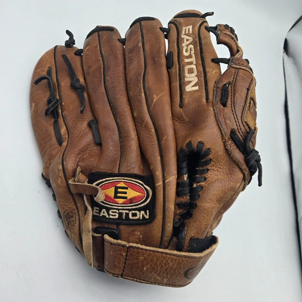 Easton Baseball Glove NAT70 12-3/4" RHT Natural Series Genuine Tanned Leather - Picture 1 of 15